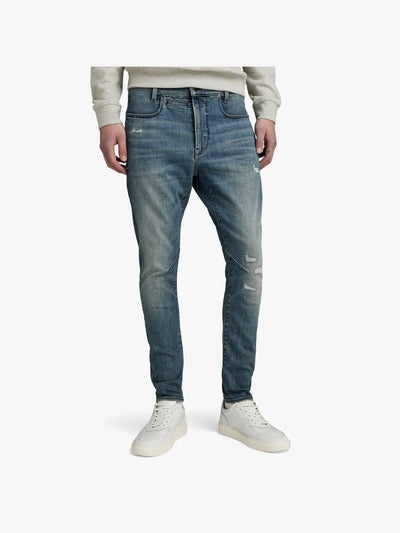 G-Star Men's D-Staq 3D Slim Blue Jeans
