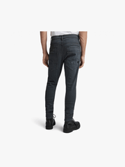 G-Star Men's Grey Slim D-Staq 3D Worn In Jeans