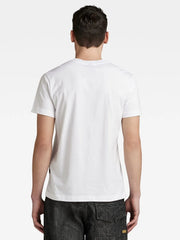 G-Star Men's Painted RAW Graphic White T-Shirt
