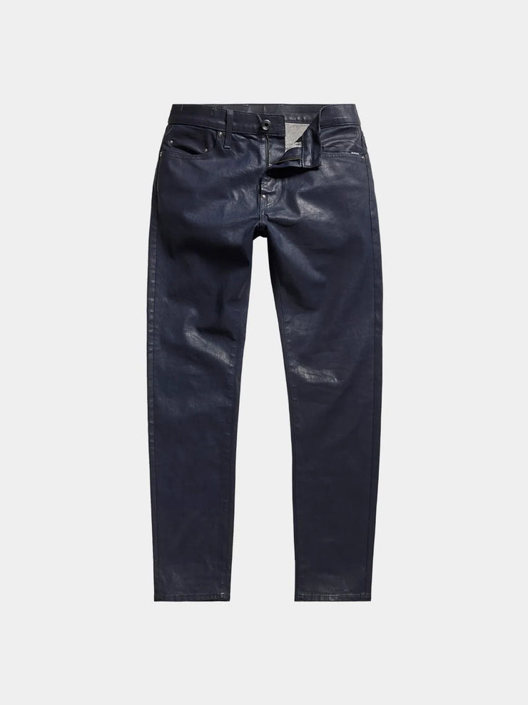 G-Star Men's Revend FWD Skinny Blue Coated Jeans