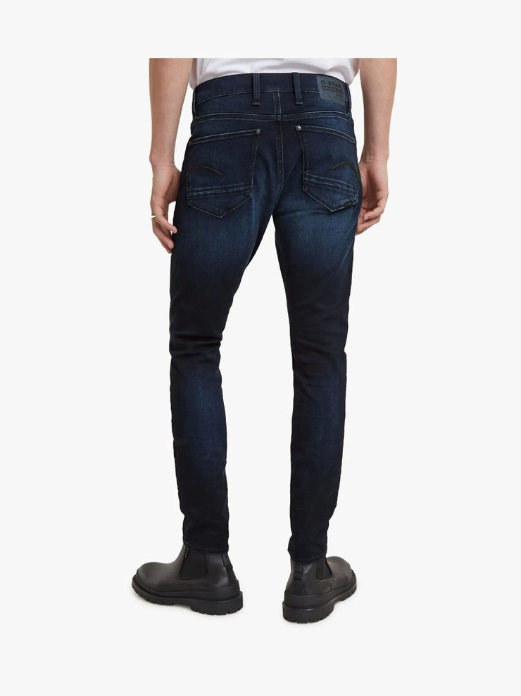 G-Star Men's Revend Skinny Slander Indigo Jeans