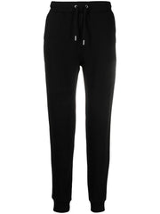 KARL LAGERFELD COTTON-BLEND TRACK PANTS