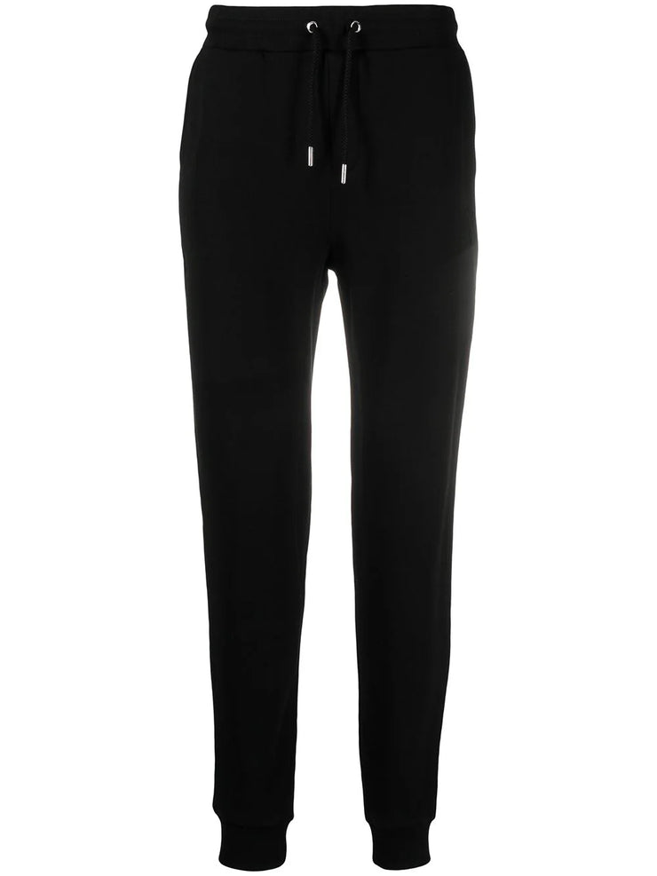 KARL LAGERFELD COTTON-BLEND TRACK PANTS