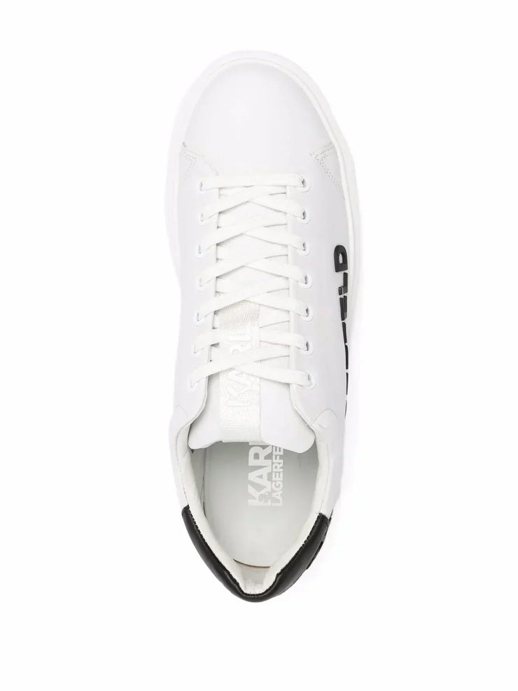 KARL LAGERFELD MAXI KUP LOW-TOP SNEAKERS