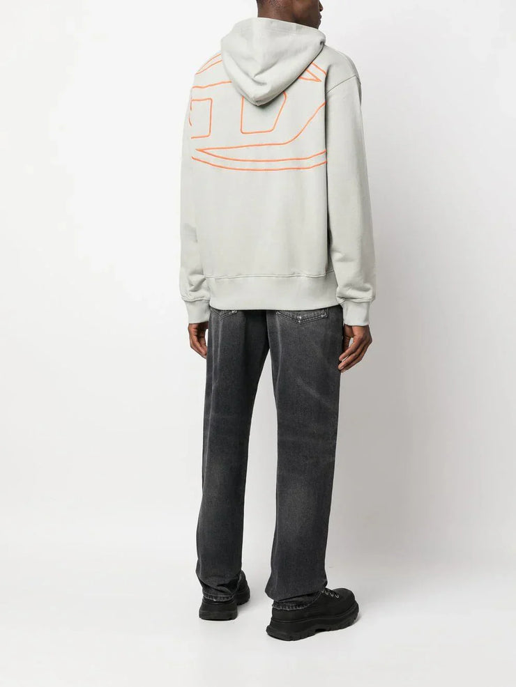 Diesel S-Macs-Megoval cotton hoodie