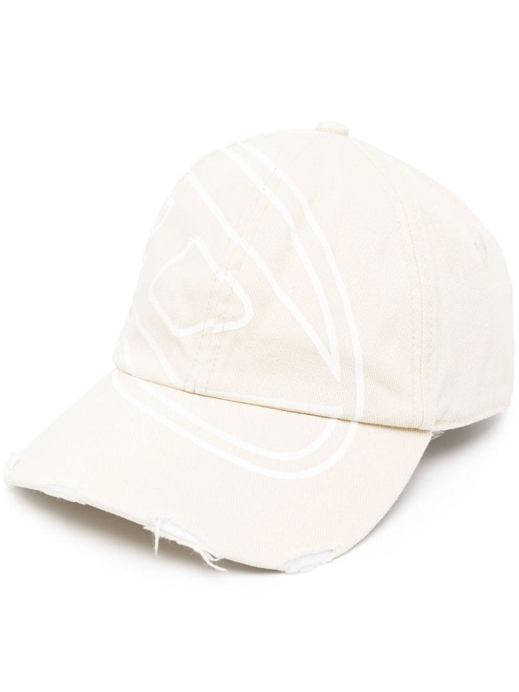 Diesel C-Colm-Sten logo-print cap