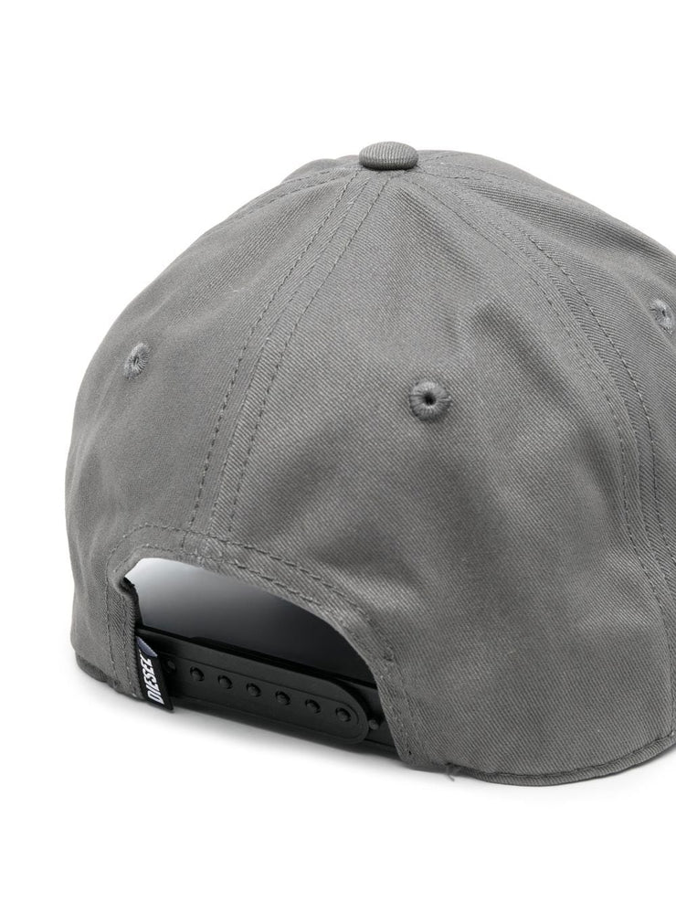 Diesel C-Rune logo-appliqué baseball cap