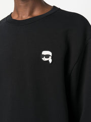 KARL LAGERFELD IKONIK PATCH ORGANIC COTTON JERSEY