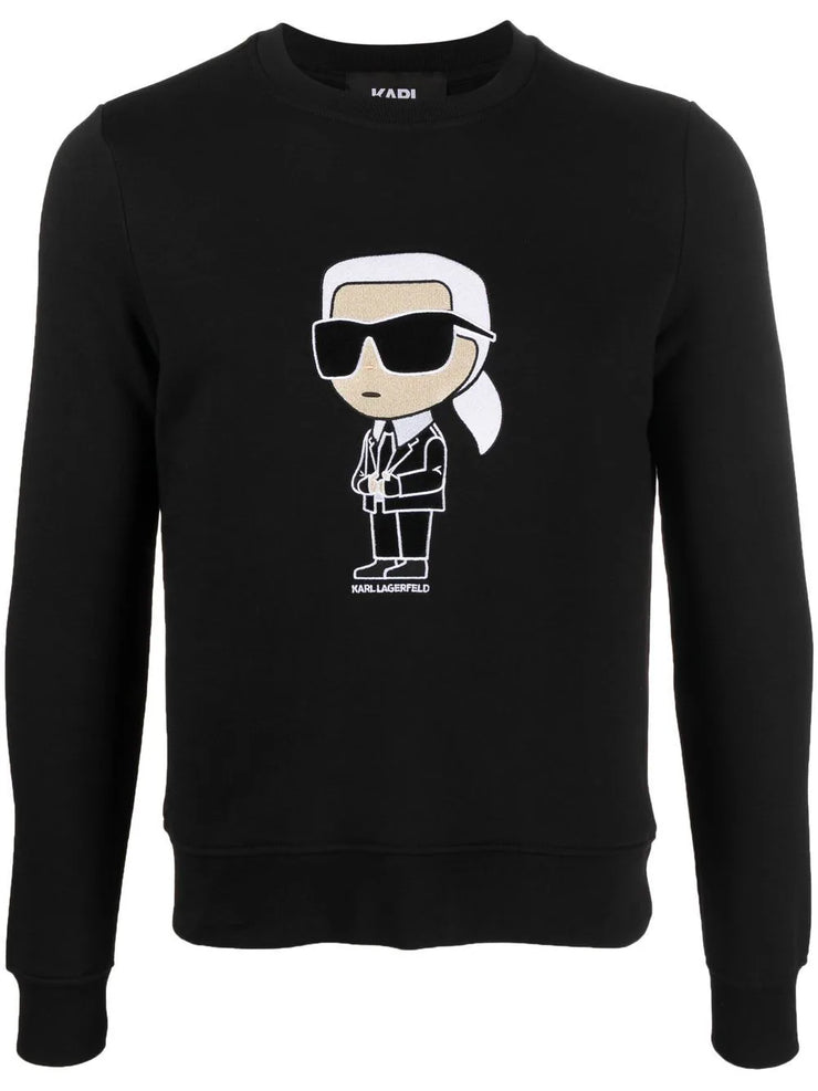 Karl Lagerfeld Ikonik 2.0 crew neck sweatshirt