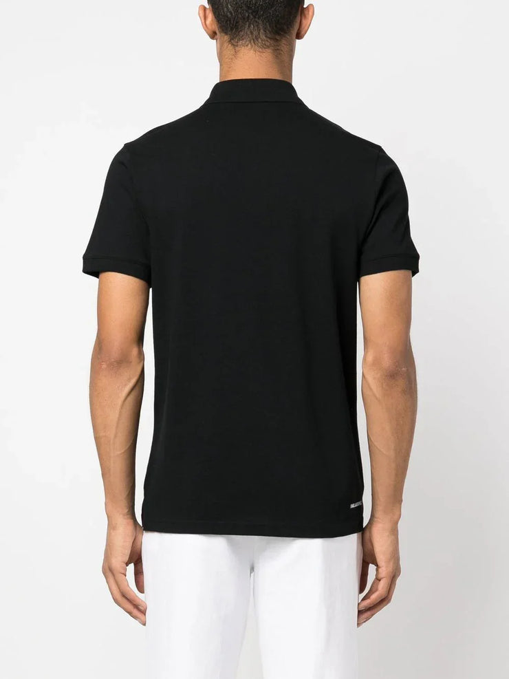Karl Lagerfeld Ikonik embroidered polo shirt