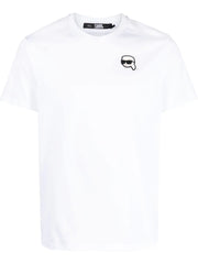 KARL LAGERFELD IKONIK PATCH ORGANIC COTTON T-SHIRT