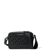 KARL LAGERFELD K/LOOM LEATHER CAMERA BAG