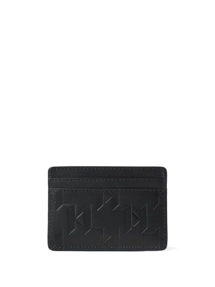 KARL LAGERFELD K/LOOM LEATHER CARD HOLDER
