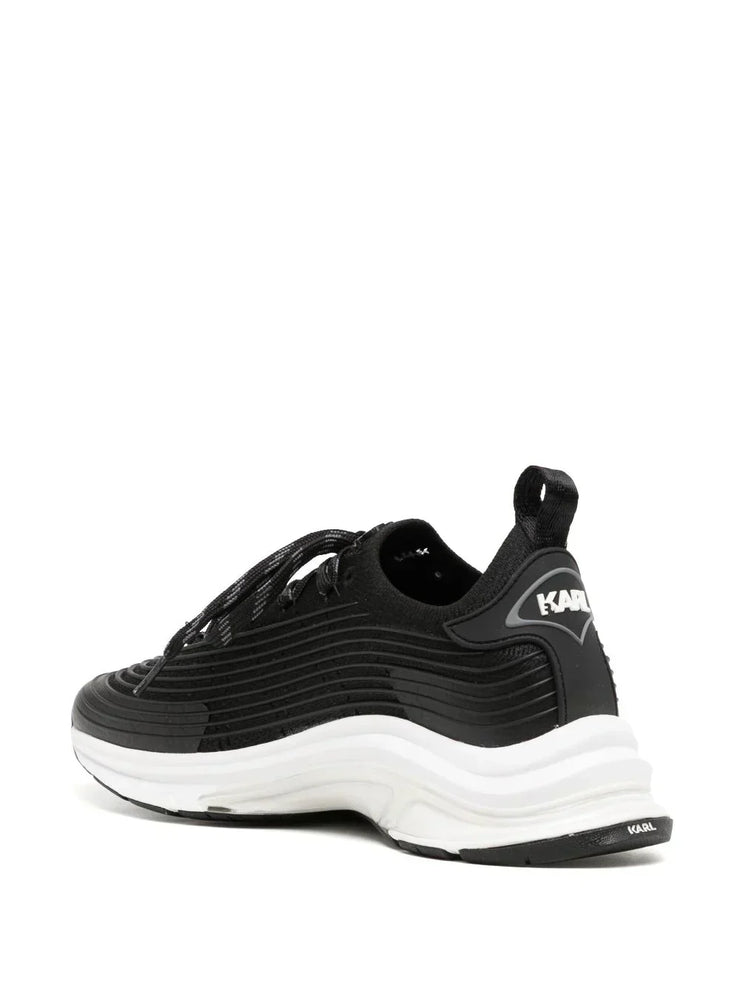 KARL LAGERFELD LUX FINESSE PLEXIKONIC LOW-TOP SNEAKERS