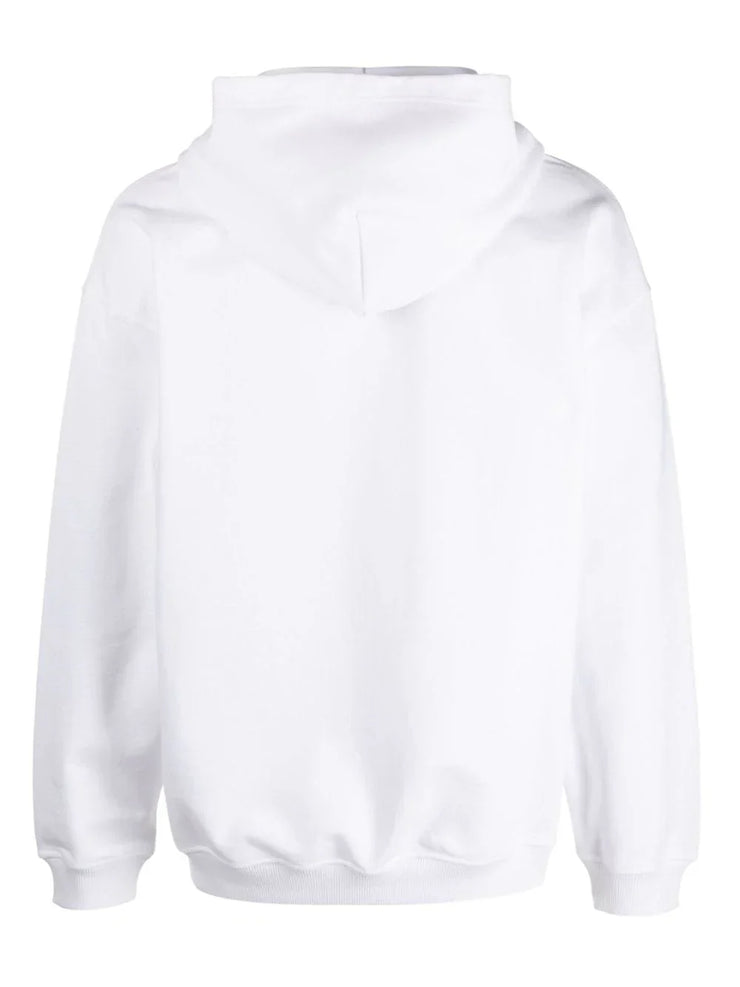 Diesel S-Nlabel logo-appliqué hoodie