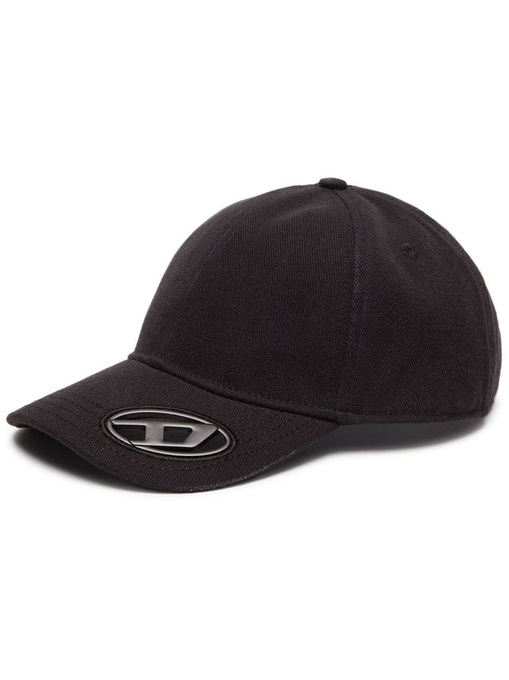Diesel C-Plak logo-plaque baseball cap