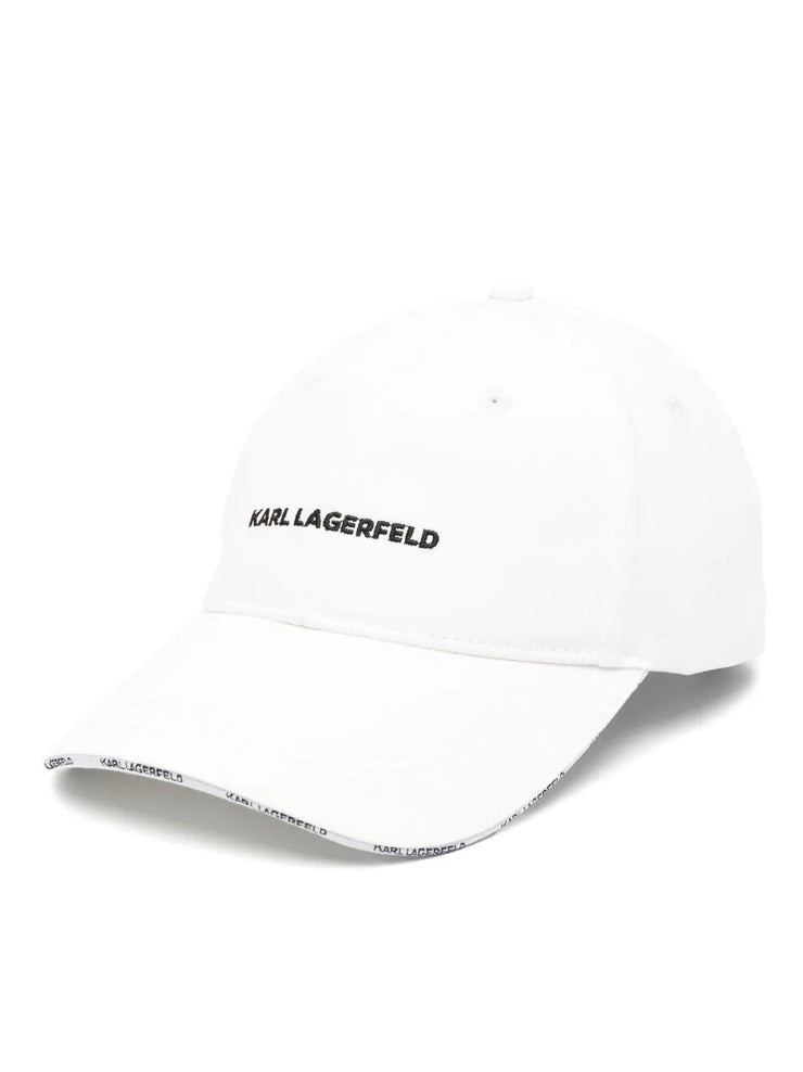 Karl Lagerfeld K/Essential logo baseball cap