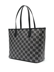 KARL LAGERFELD IKONIK MONOGRAM TOTE BAG