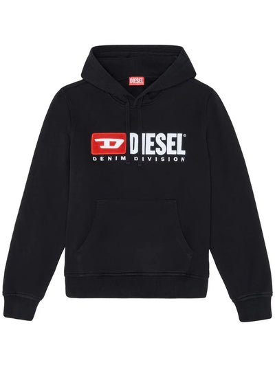 Diesel S-Ginn-Hood-Div logo-appliqué hoodie