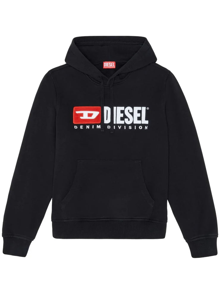Diesel S-Ginn-Hood-Div logo-appliqué hoodie