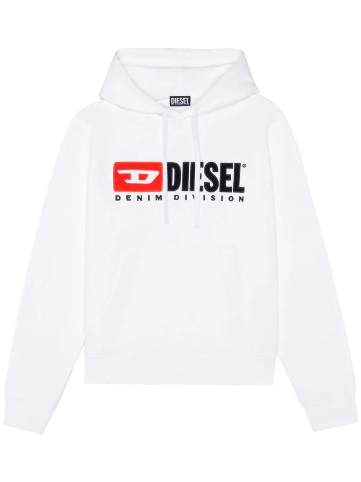 Diesel S-Ginn-Hood-Div logo-appliqué hoodie