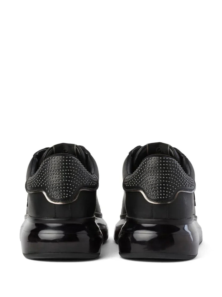 KARL LAGERFELD IKONIK NFT KAPRI KUSHION LEATHER SNEAKERS