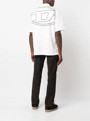 Diesel T-Vort-Megoval-D cotton polo shirt