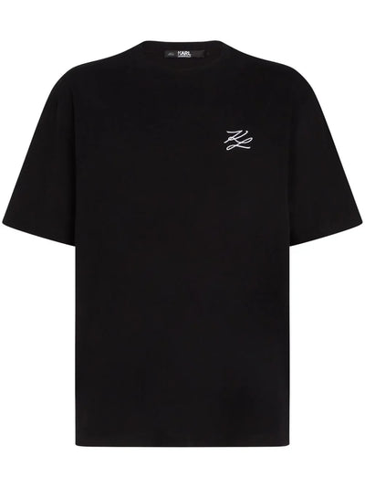 Karl Lagerfeld Autograph cotton T-shirt