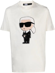 Karl Lagerfeld Ikonik Karl-print cotton T-Shirt