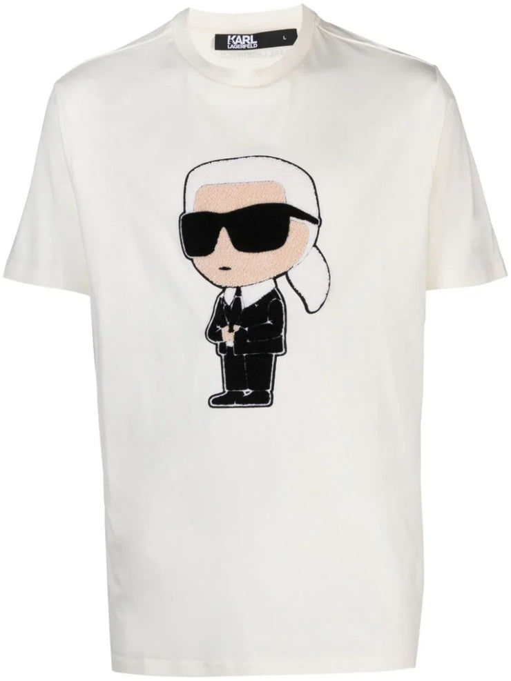 Karl Lagerfeld Ikonik Karl-print cotton T-Shirt