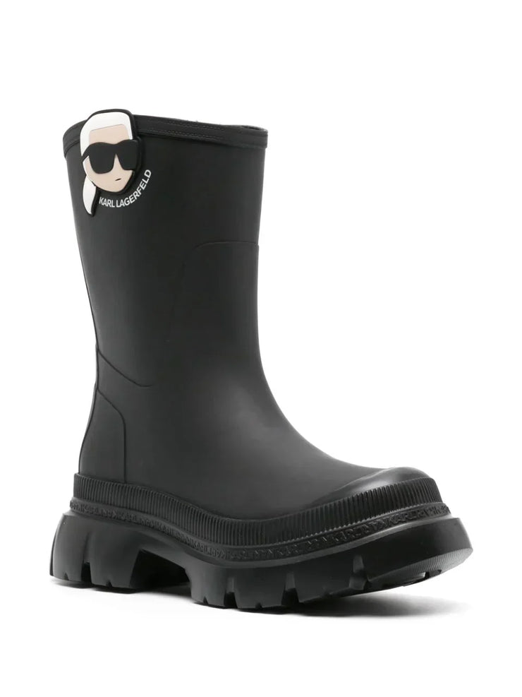 KARL LAGERFELD IKONIK KARL SLIP-ON WOMEN BOOTS
