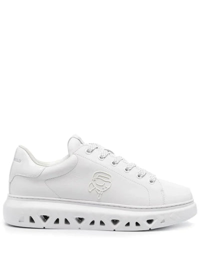 KARL LAGERFELD NFT KAPRI LEATHER SNEAKERS