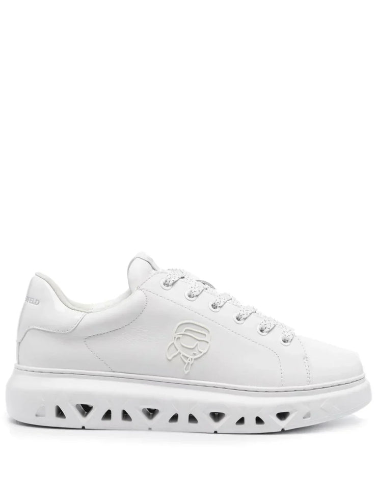 KARL LAGERFELD NFT KAPRI LEATHER SNEAKERS