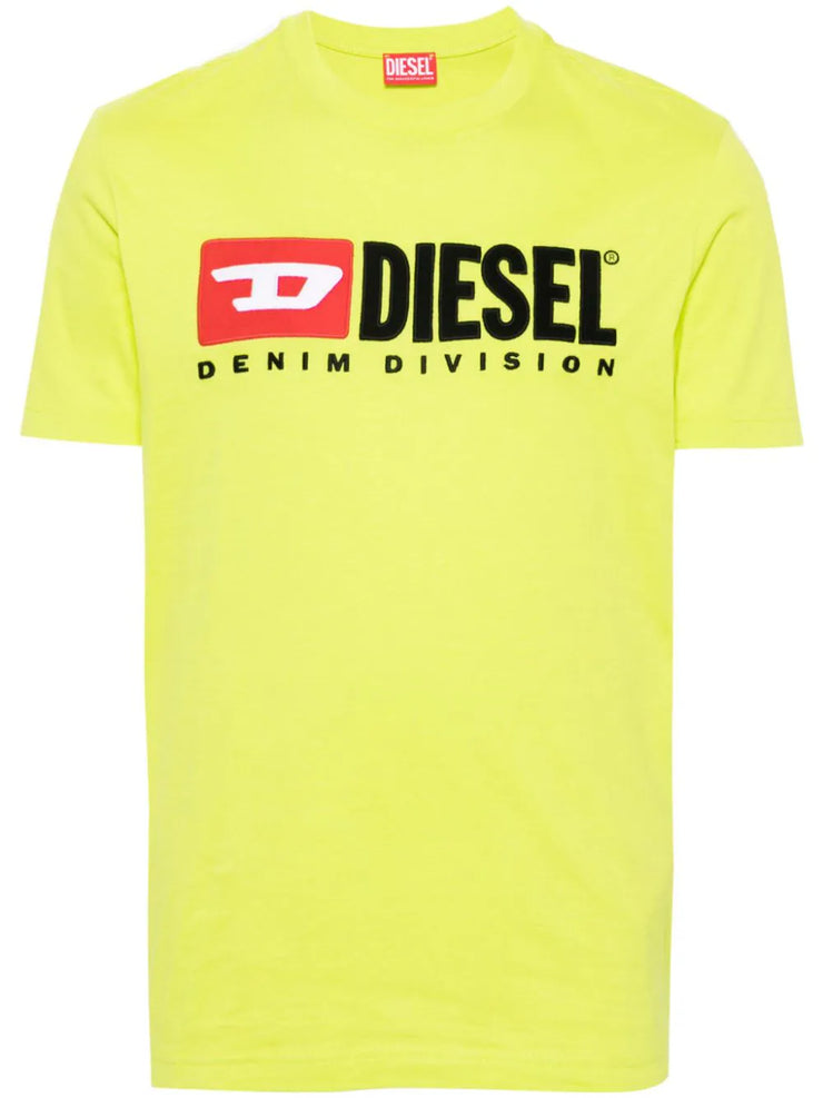 Diesel T-Diegor-Div logo-embroidered T-shirt