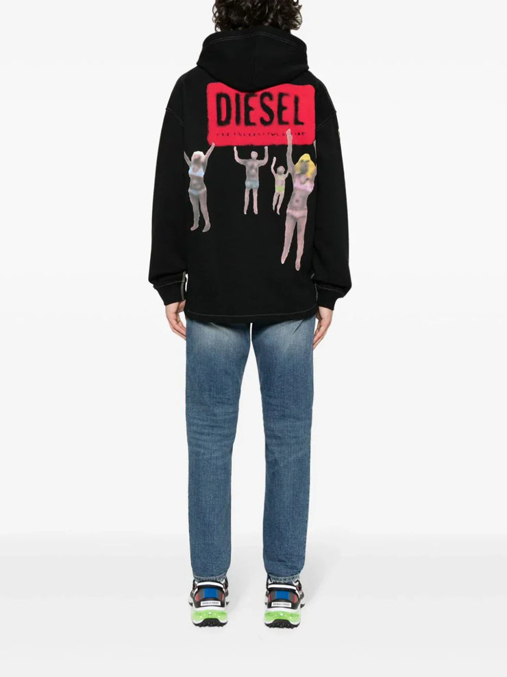 Diesel S-Baxt-Hood-N1 cotton hoodie