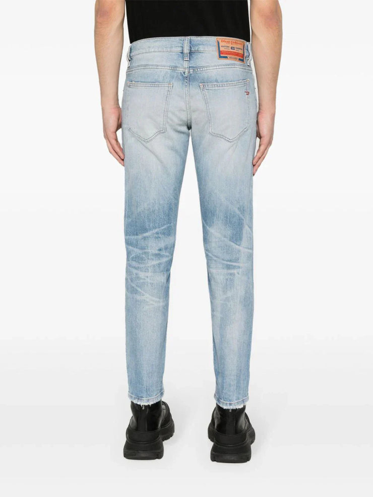 Diesel mid-rise slim-fit jeans