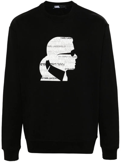 Karl Lagerfeld Ikonik Karl cotton sweatshirt