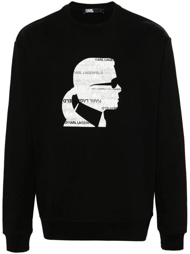 Karl Lagerfeld Ikonik Karl cotton sweatshirt
