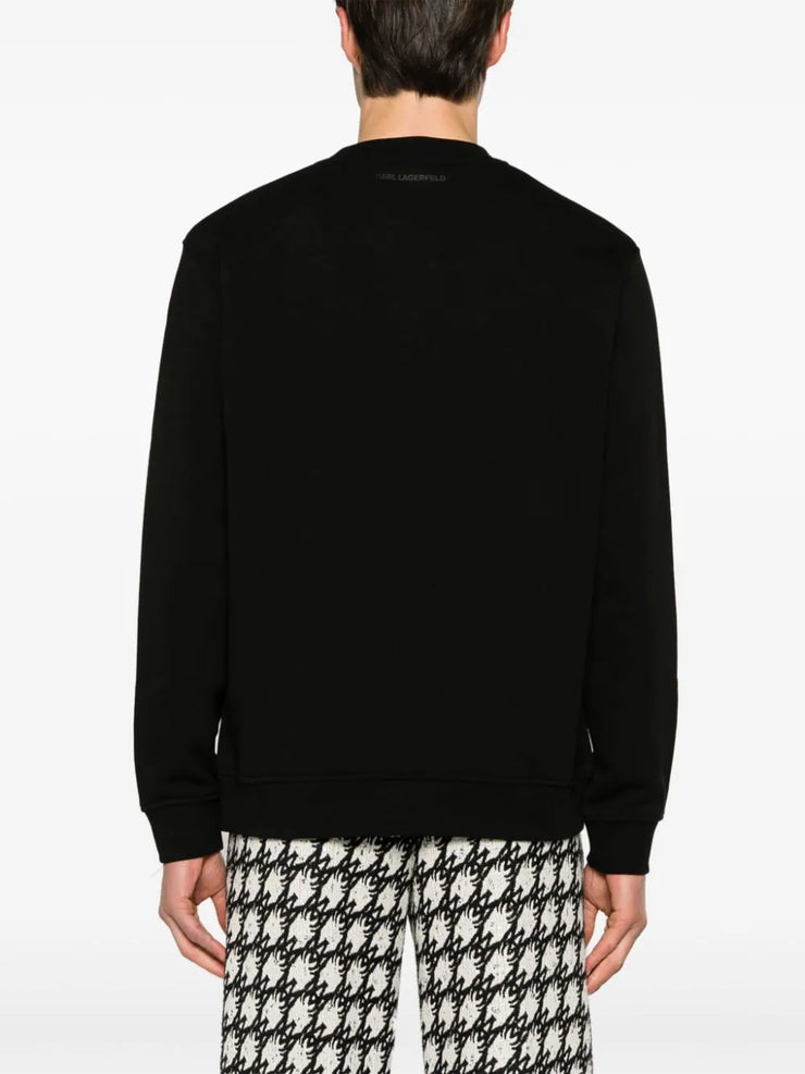 Karl Lagerfeld Ikonik Karl cotton sweatshirt