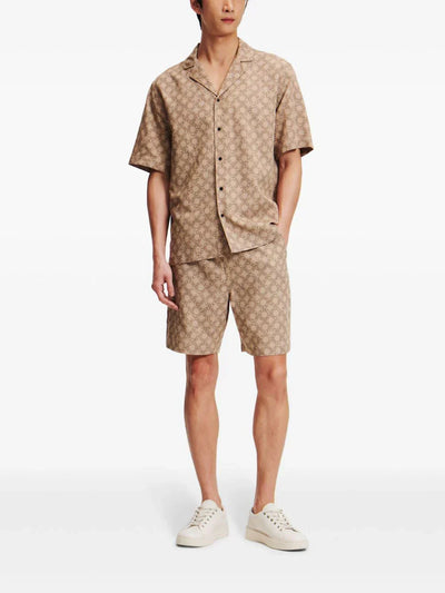 KARL LAGERFELD CIRCLE-LOGO TWO PIECE SET