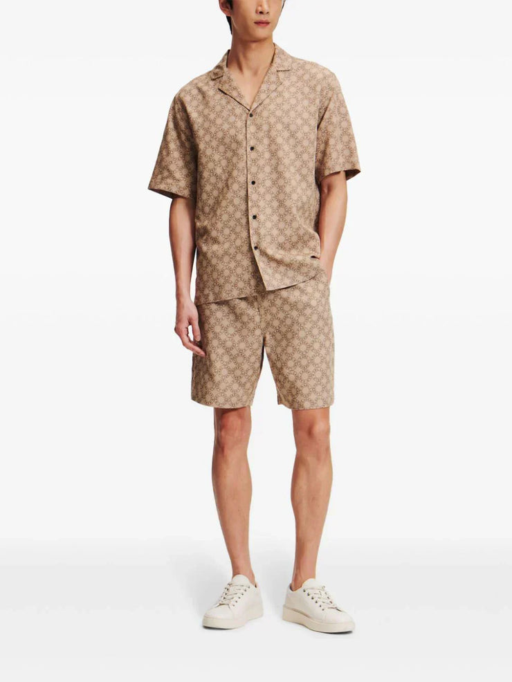 KARL LAGERFELD CIRCLE-LOGO TWO PIECE SET