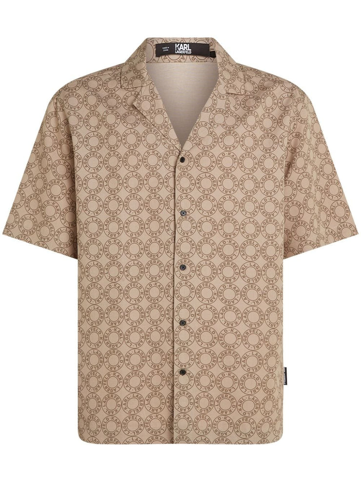 KARL LAGERFELD CIRCLE-LOGO TWO PIECE SET