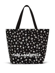 KARL LAGERFELD IKONIK CHOUPETTE REVERSIBLE TOTE BAG