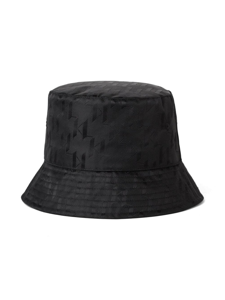 KARL LAGERFELD K/ETCH MONOGRAM JACQUARD BUCKET HAT