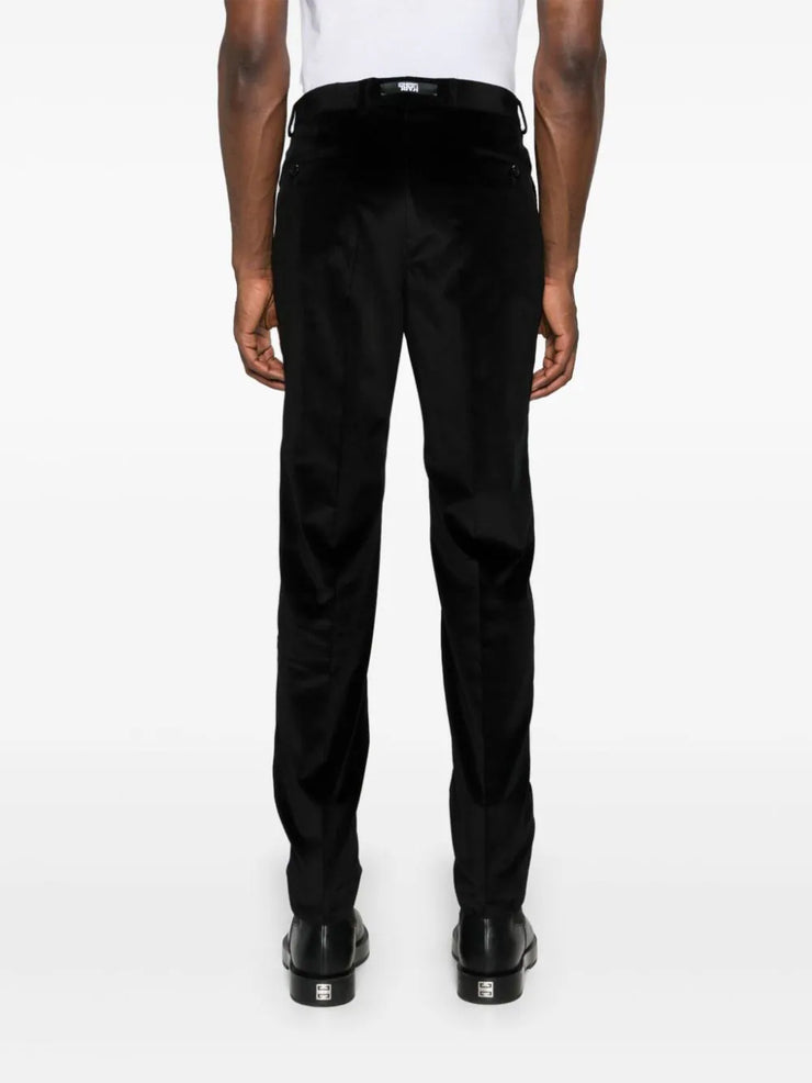 KARL LAGERFELD ROAD VELVET TROUSERS