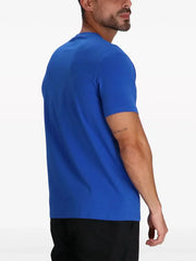 KARL LAGERFELD LOGO-APPLIQUE COTTON T-SHIRT