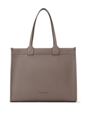 KARL LAGERFELD LARGE K/SKUARE GRAINY TOTE BAG