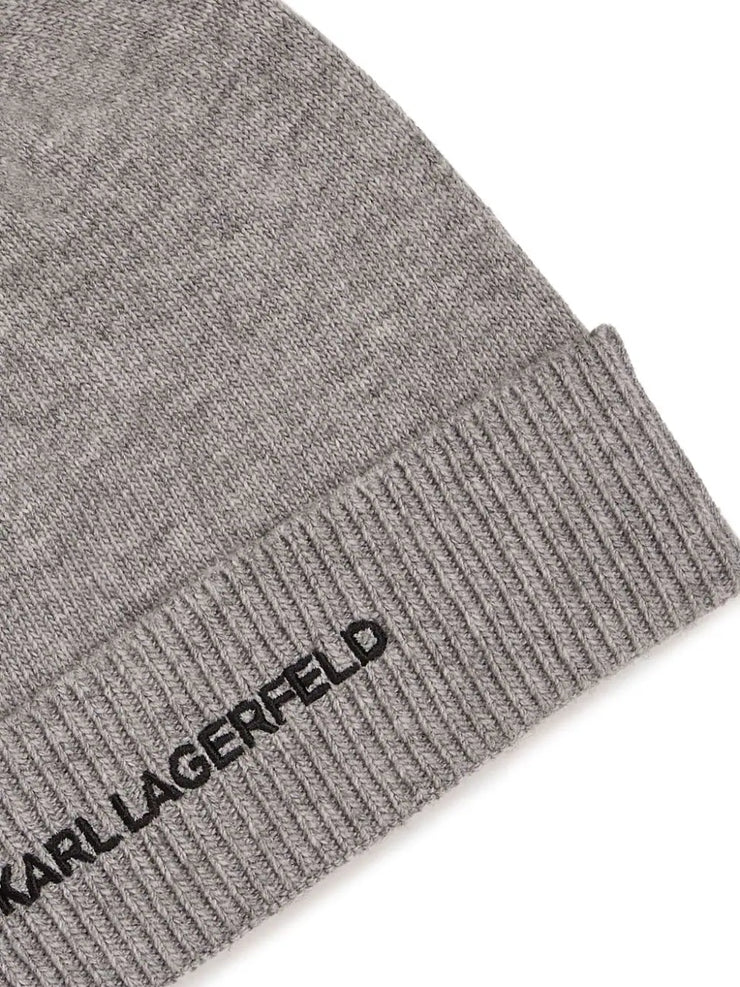 KARL LAGERFELD ESSENTIAL BEANIE