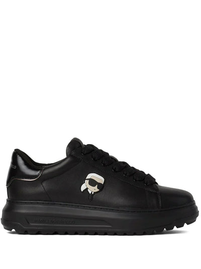 KARL LAGERFELD IKONIK NFT KAPRI LEATHER SNEAKERS