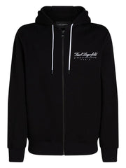 KARL LAGERFELD HOTEL KARL ZIP-UP HOODIE